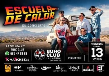 Escuela de Calor en Tenerife. En concierto