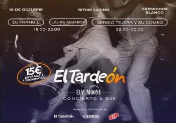 MOONA Sunset by El Talentón en Tenerife. BY MOONV • CONCIERTO & DJS