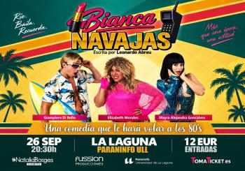 Bianca Navajas en Tenerife. Escrita por Leonardo Abreu