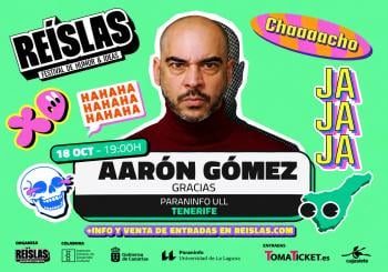 Aarón Gómez en Tenerife. Festival de Humor y Música de las Islas