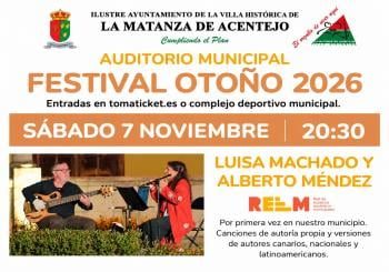 Luisa Machado Y Alberto Méndez en Tenerife. La Matanza de Acentejo. Concejalía de Fiestas